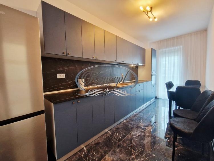 Apartament cu 2 camere semidecomandat, mobilat în Iris