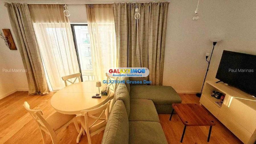 Apartament cu 2 camere semidecomandat, mobilat în Cotroceni