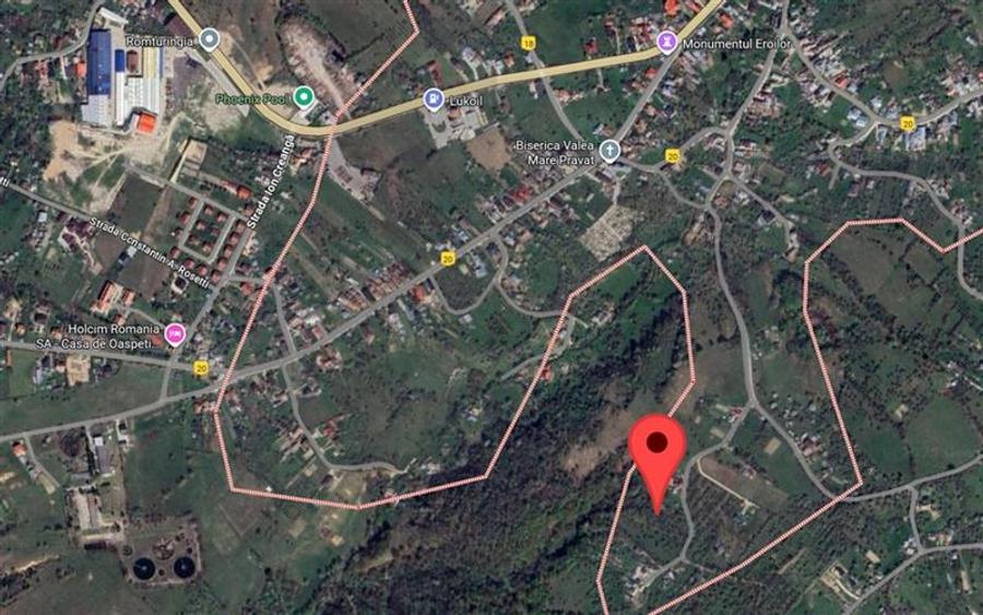 Teren Construcții intravilan de 11600 mp, în Câmpulung Muscel