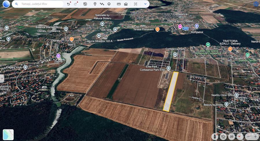 Teren pentru dezvoltare cartier vile – Corbeanca - 3