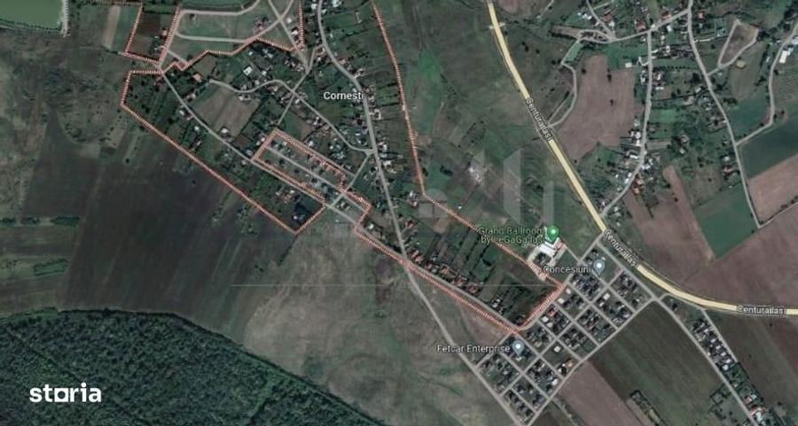 Cornesti - Miroslava teren 3500mp la asfalt cu toate utilitatile - 2