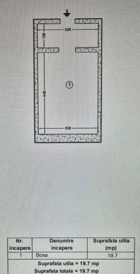 Boxa depozitare 20 mp | Titan Str. Mizil | Beton, supraveghere 24/7 | Disponibila imediat - 4