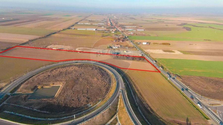 Teren 27.093mp de vanzare in Biharia / Soseaua E671, Nod Rutier A3 - 5