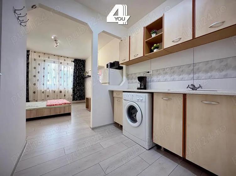 Garsoniera amenajata ?i mobilata complet, zona Uta, bloc renovat - 1