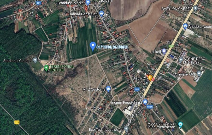 Teren intravilan 6525mp, plata in rate, 9 loturi, asfalt - 8