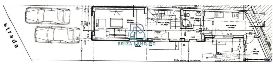 Soseaua Chitilei, Mar,urei, casa P+M, sup. 111mp, 3 camere teren 126mp - 18