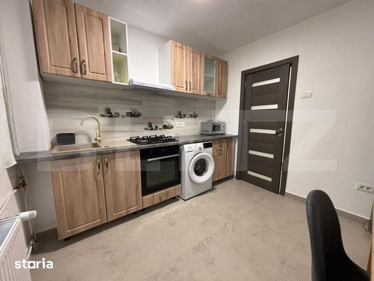 Inchiriez apartament cu 2 camere in Rogerius, 53mp, complet mobilat si - 8