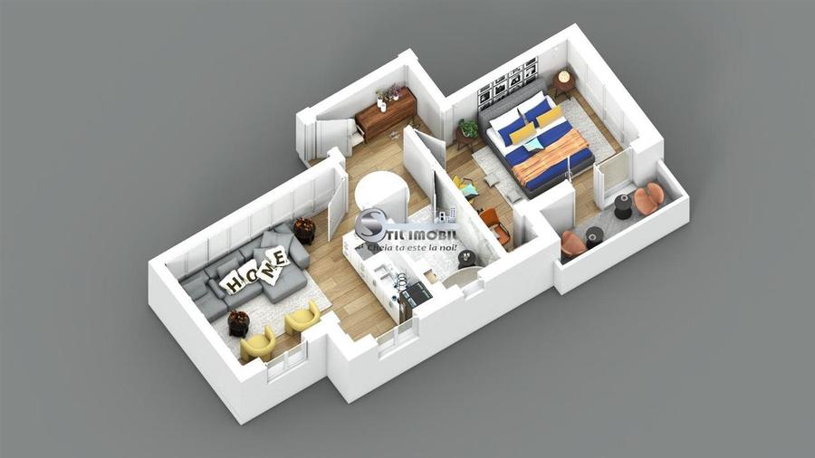 Ap.2 camere, OP, 48 mp, Bucium-Visan, 0% comision - 4
