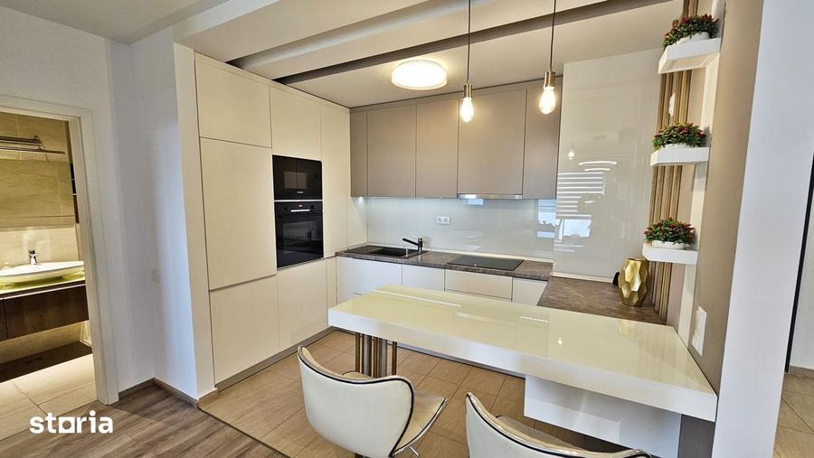 Apartament cu 2 camere, mobilat în Bună Ziua
