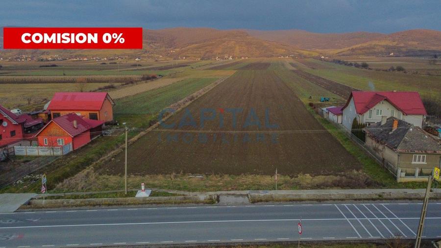 Comision 0%! Teren 23 600 mp, front 45 ml, la drum national, utilitaiti in fata - 1