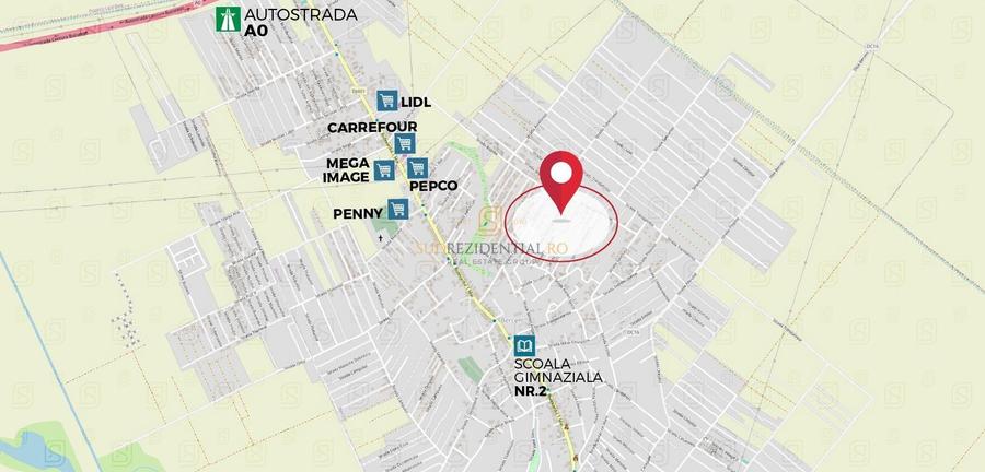 Teren intravilan 438 mp, Str. Lacramioarei - Comuna Berceni - 3