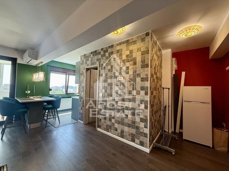 Apartament tip studio, etaj intermediar, centrala proprie,P-ta Marasti - 8