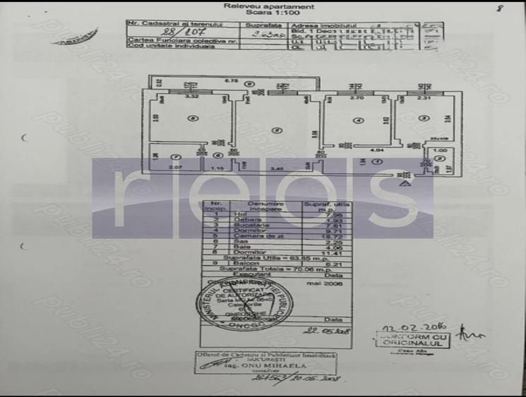 VÂNZARE 3 CAMERE | ZONA TITAN | LOC DE PARCARE - 15