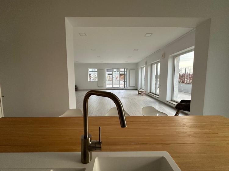 Penthouse cu 4 camere decomandat, mobilat în Herăstrău