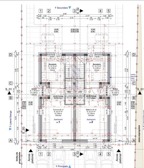 Duplex cu 3 camere cu Canalizare în Giarmata-Vii