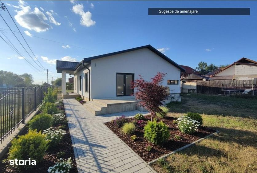 Casă cu 3 camere cu Teren 500 Mp în Zimandu Nou