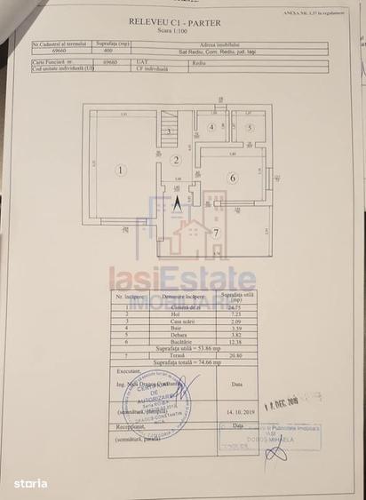 Casă cu 4 camere în Horpaz
