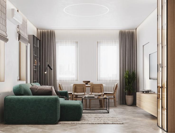 Apartament cu 2 camere decomandat în Octavian Goga