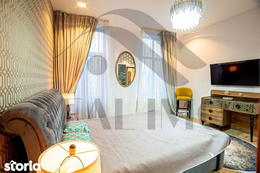 Apartament cu 3 camere, mobilat în Central