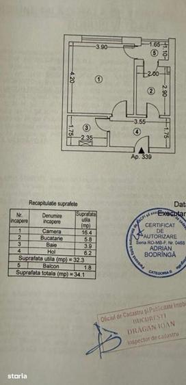 Drumul Taberei Garsoniera decomandata 35 mp Exigent Plaza Faza 4!! - 2