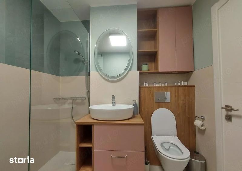 Apartament cu 2 camere decomandat, mobilat în Universitate