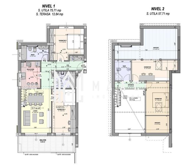 Apartament cu 4 camere în Terezian