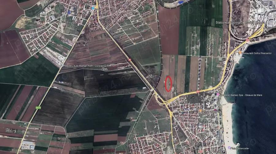Teren de 500 mp, în Agigea