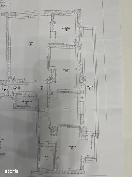 Apartament cu 4 camere în Sisești