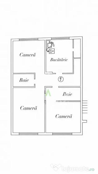 3 camere decomandat | 2 bai | 70 mp | Mara?ti/BRD/The Off - 2