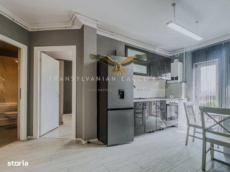 Apartament cu 3 camere semidecomandat în Mărăști