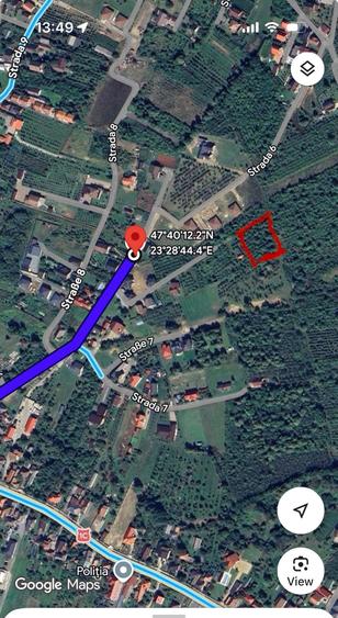 Teren de 2400 mp, în Tăuții-Măgherăuș