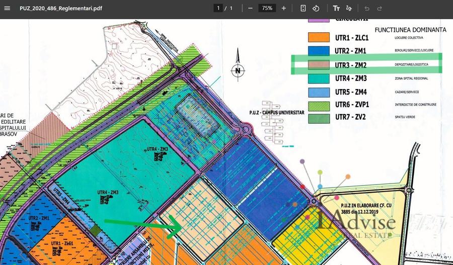 Teren agricol intravilan de 2000 mp, în Nord-Vest