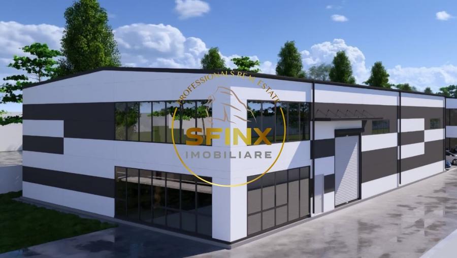 Spațiu industrial, de 593 mp, în Afumați