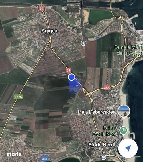 Teren de 500 mp, în Agigea