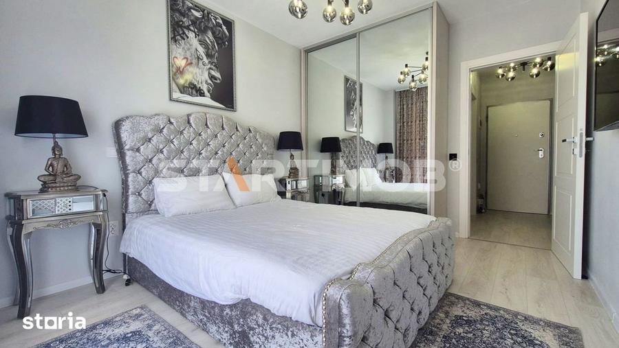 Apartament cu 2 camere, mobilat în Tractorul
