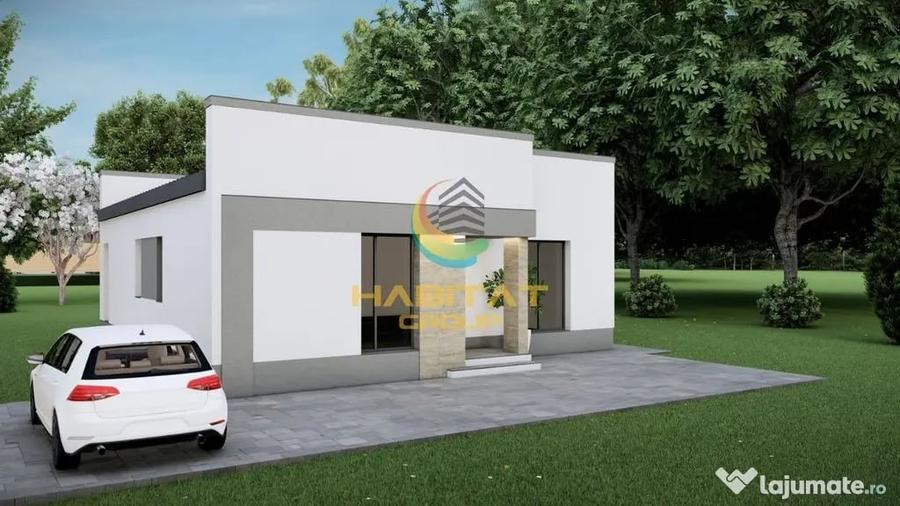 Casă cu 4 camere cu Teren 500 Mp în Vidra