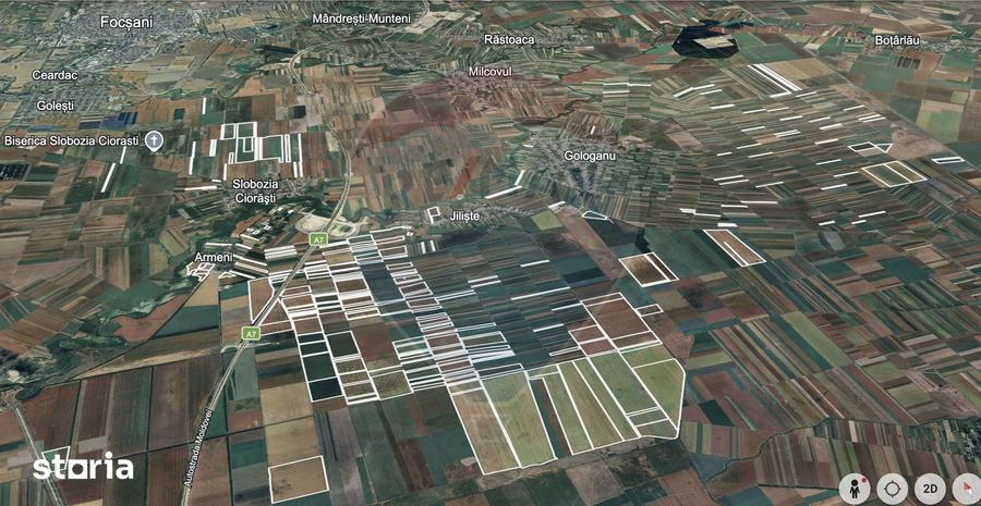 Teren de 5000000 mp, în Slobozia Ciorăști
