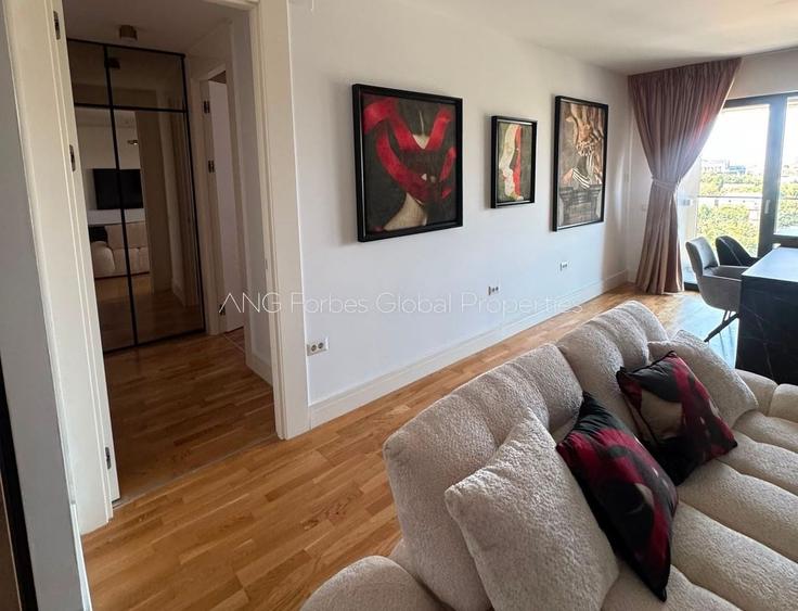 Apartament cu 2 camere semidecomandat, mobilat în Barbu Văcărescu