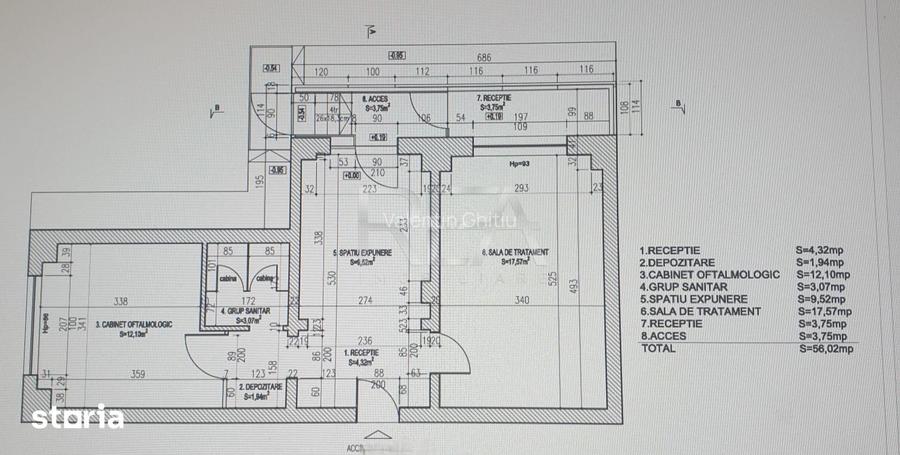 Spatiu comercial Piata Iancului, inst. schimb., an 1981, metrou, 56 mp