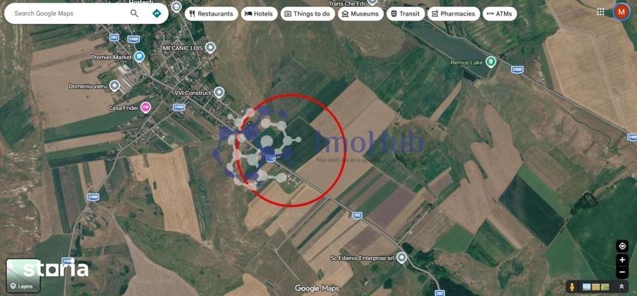 Teren de 30000 mp, în Rediu