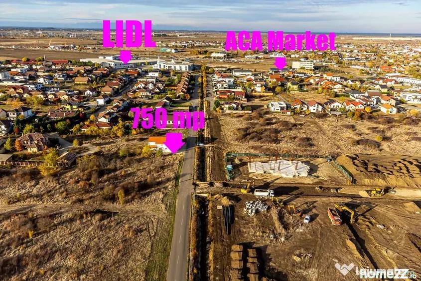 Teren de 750 mp, în Vladimirescu