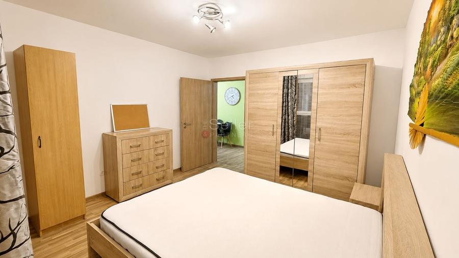 Apartament cu 2 camere decomandat, mobilat în Tractorul
