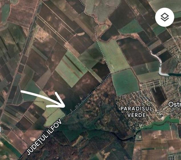 Teren agricol intravilan de 380000 mp, în Crevedia