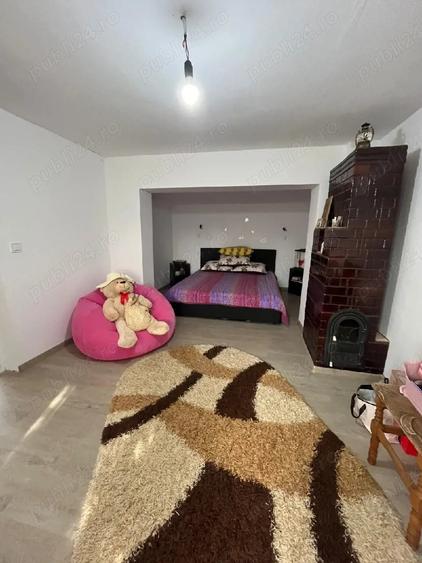Casa 3 camere parter + teren 4521 mp renovata Romanesti - 4