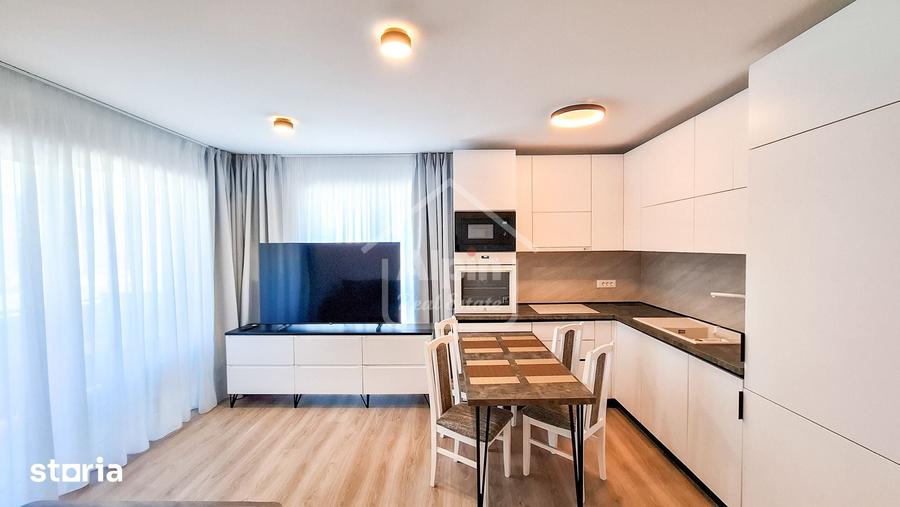 Apartament cu 3 camere decomandat, mobilat în Tractorul