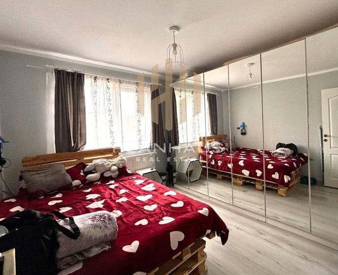 Apartament cu 2 camere semidecomandat, mobilat în Săsar