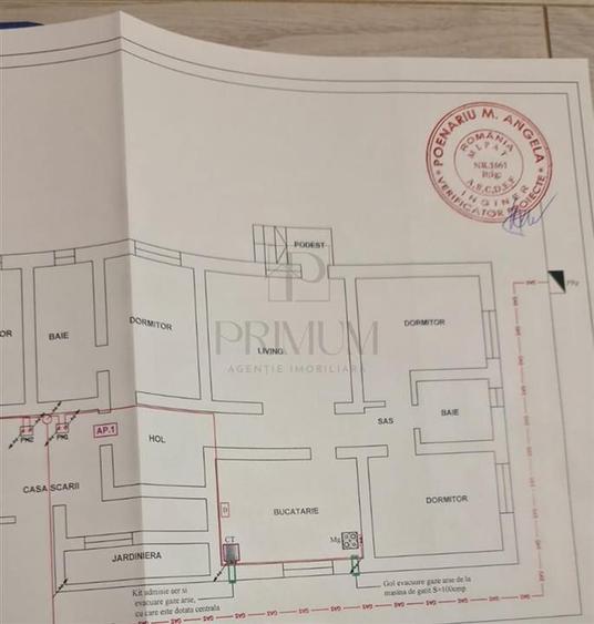 Apartament cu 4 camere decomandat, mobilat în Dumbrăvița