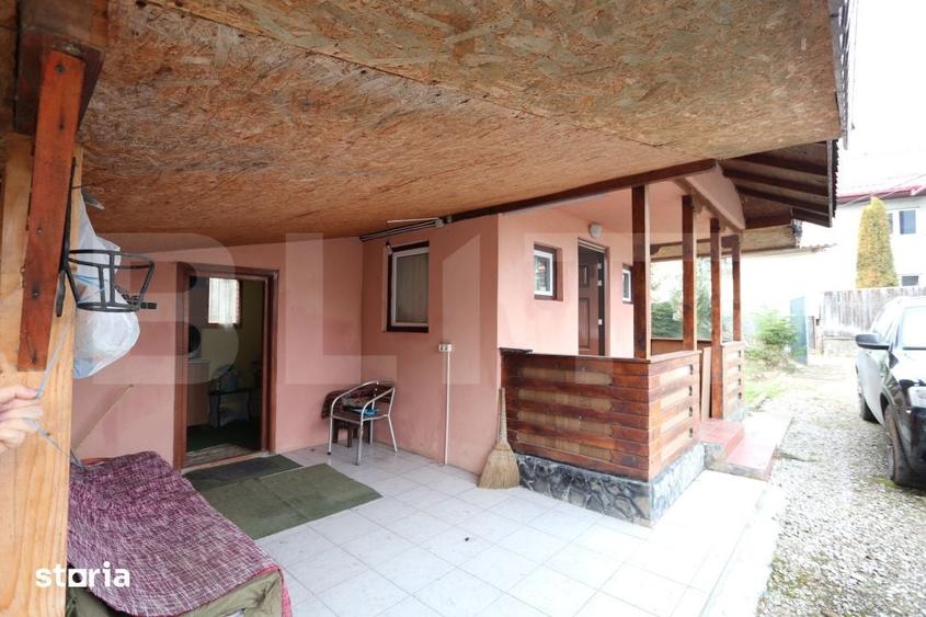 Casă cu 2 camere cu Teren 360 Mp în Moroeni