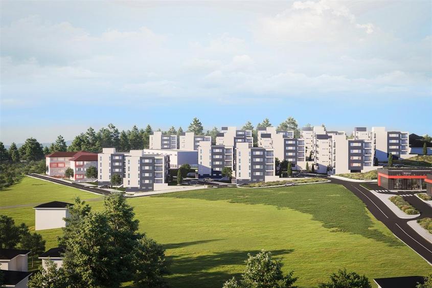 Apartament cu 2 camere semidecomandat în Cug