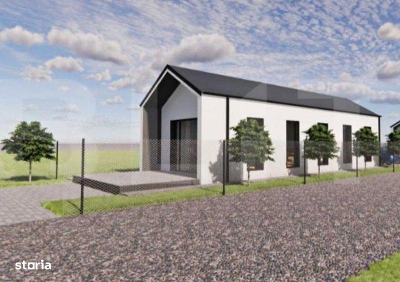 Casa parter arhitectura nordica proprietar direct Tunari - 1